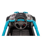 Elektrická Bugina - Kawasaki TERYX KRX1000 - modrá